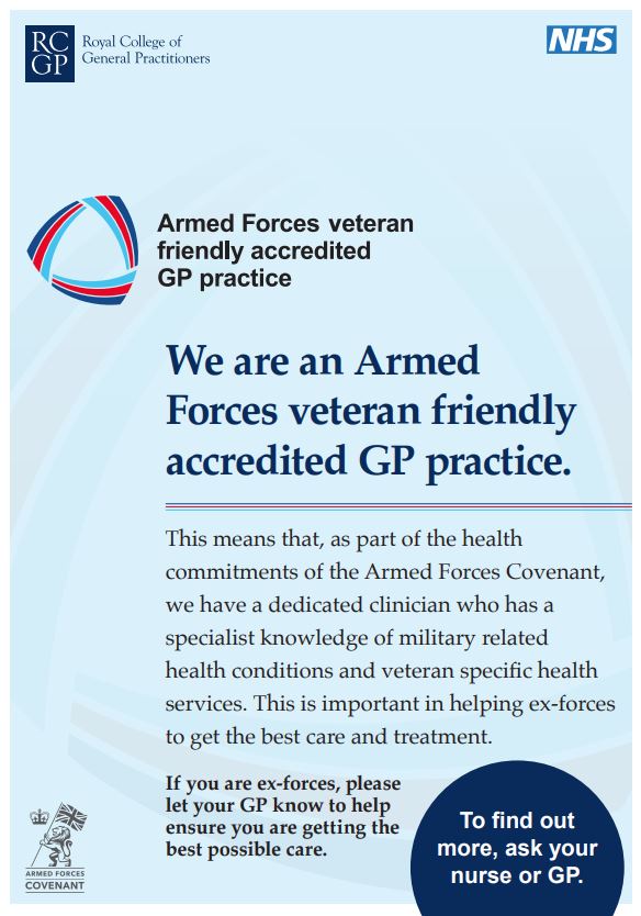 Armed Forces Friendly Practice « Bushloe Surgery